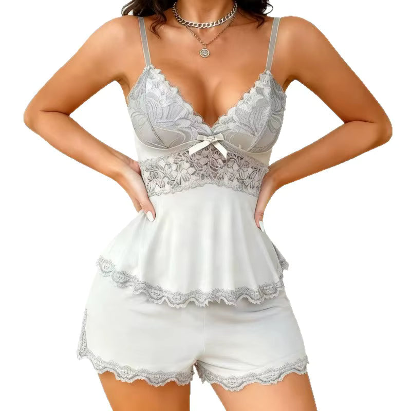 Midnight Kiss Lace Set